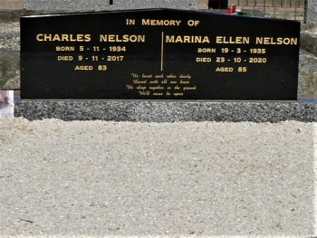 Marina Ellen NELSON - Winton Cemetery
