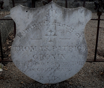 Thomas Patrick CRONIN - Winton Cemetery