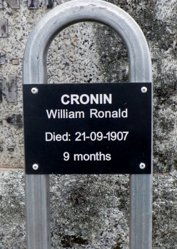 William Ronald CRONIN - Winton Cemetery