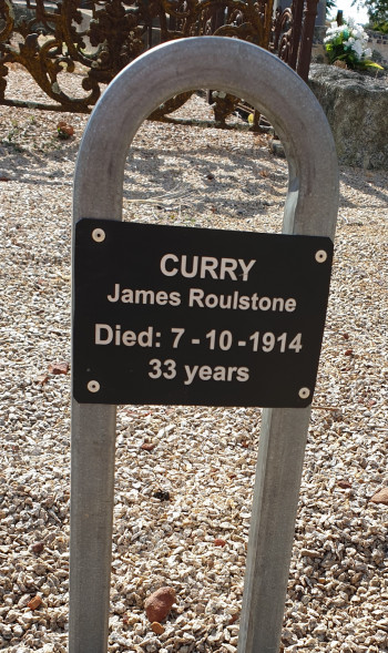 James Roulstone CURRY - Winton Cemetery