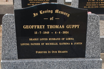 Geoffrey Thomas GUPPY - Winton Cemetery