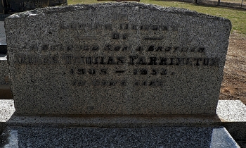 Miles Thomas FARRINGTON - Winton Cemetery