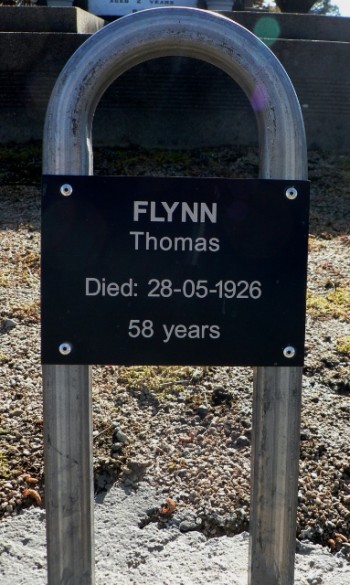 Thomas FLYNN - Winton Cemetery