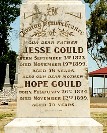 Hope GOULD - Winton Cemetery
