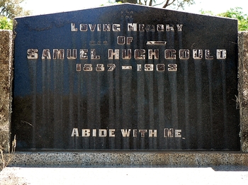 Samuel Hugh GOULD - Winton Cemetery