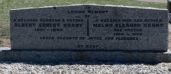 Albert Ernest GRANT - Winton Cemetery