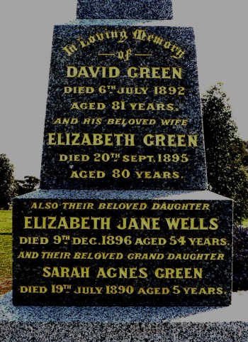 David GREEN - Winton Cemetery