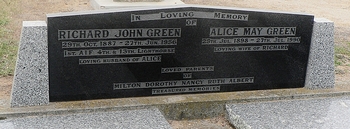 Richard John GREEN - Winton Cemetery