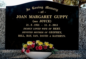 Joan Margaret GUPPY - Winton Cemetery