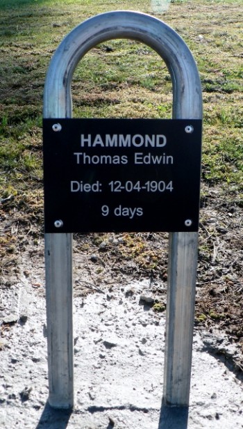 Thomas Edwin HAMMOND - Winton Cemetery