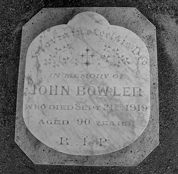 John (James) BOWLER - Winton Cemetery