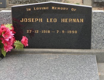 Joseph Leo HERNAN - Winton Cemetery