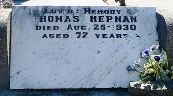 Thomas HERNAN - Winton Cemetery