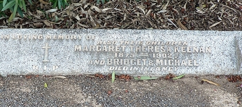 Margaret Theresa KEENAN - Winton Cemetery