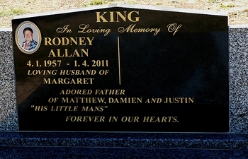 Rodney Allan KING - Winton Cemetery