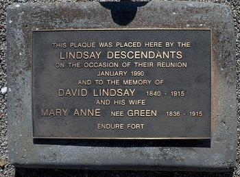 David LINDSAY - Winton Cemetery