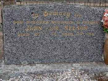 John (Jim) NELSON - Winton Cemetery