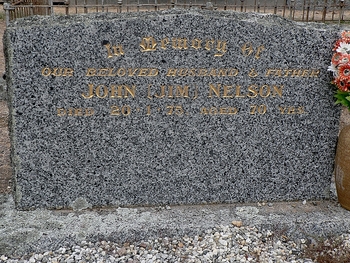 John (Jim) NELSON - Winton Cemetery