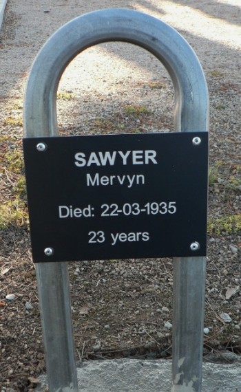 Mervyn SAWYER - Winton Cemetery