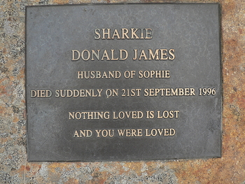 Donald James SHARKIE - Winton Cemetery