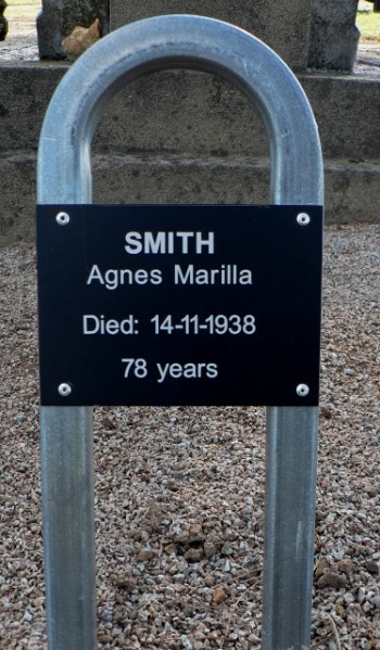 Agnes Ann SMITH - Winton Cemetery