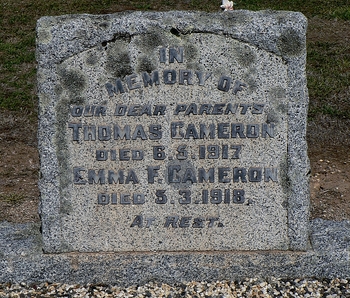 Emma F. CAMERON - Winton Cemetery