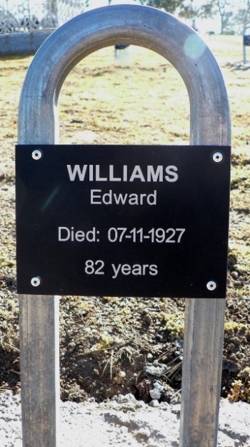 Edward WILLIAMS - Winton Cemetery