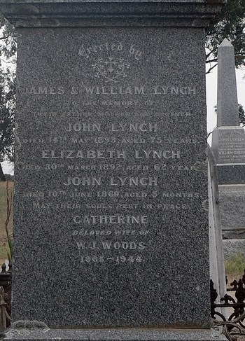 Catherine Elizabeth WOODS - Winton Cemetery