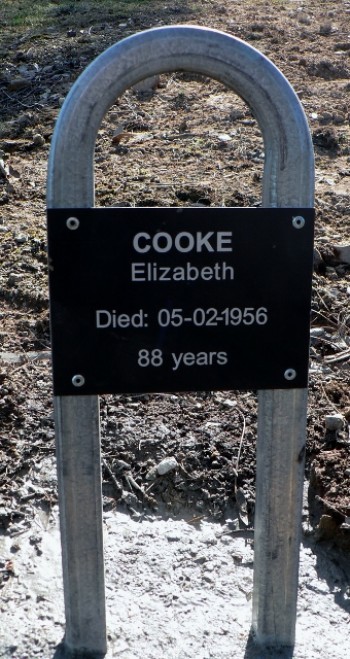 Elizabeth COOKE - Winton Cemetery